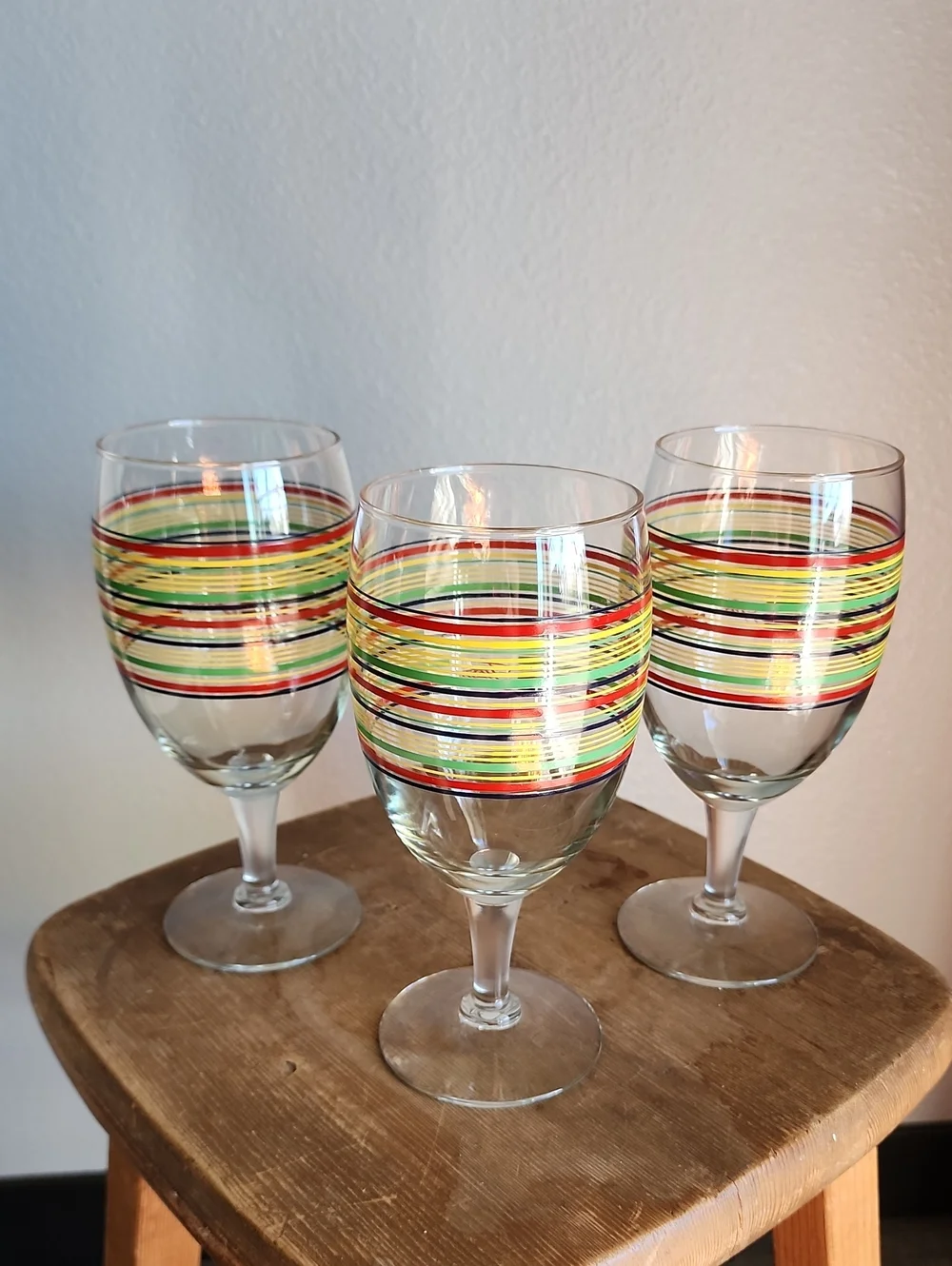 Fiesta Wine Glasses (Set Of 3)